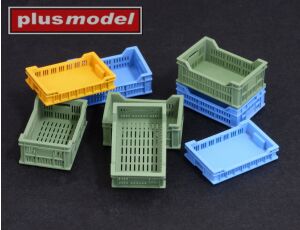 Plastové přepravky perforované 3D