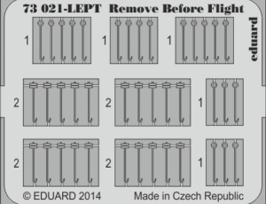 Remove before flight