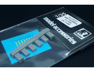 WWII GERMAN 5 LITRE OIL CANS (6pcs)