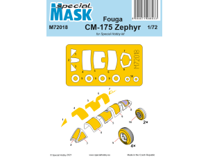 Fouga CM-175 Zephyr Mask
