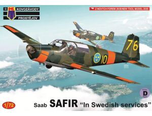 SAAB Safir "In Swedish services" 1/72