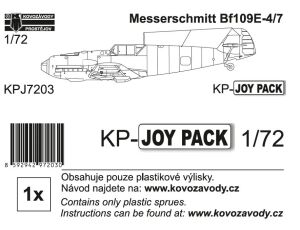 Bf 109E-4/7 KP-JOYPACK 1/72