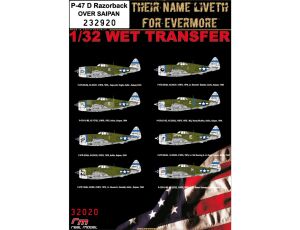 P-47D Razorback over Saipan