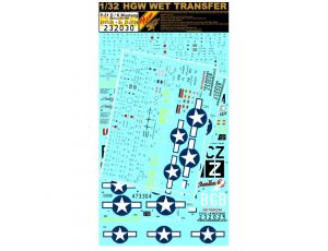 P-51D/K Plus obsahuje 232025+2x232028