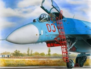 Su-27 schůdky