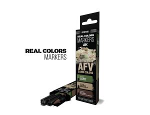 LATE GERMAN AFV CAMO COLORS-SET 3 RC MAR