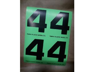 R/C GP Number Sticker "4"