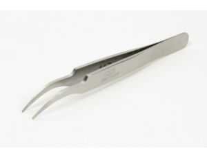 HG Angled Tweezers Round Tip