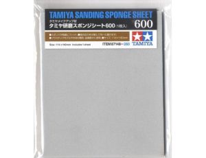 Tamiya Sanding Sponge Sheet 600 Grit