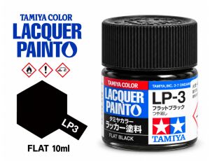 Tamiya LP-3 Flat Black/Matná černá