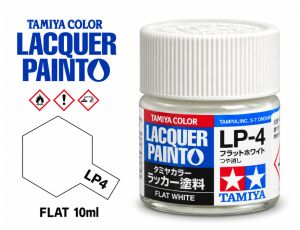 Tamiya LP-4 Flat White/Matná bílá