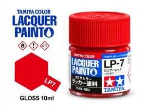 Tamiya LP-7 Pure Red/Červená