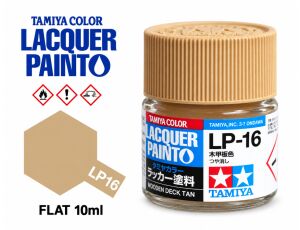Tamiya LP-16 Wooden Deck Tan