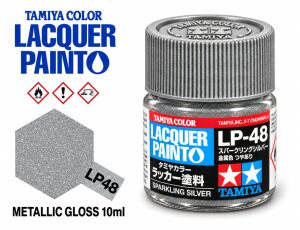 Tamiya LP-48 Sparkling Silver/Stříbrná