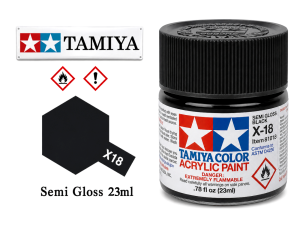 23ml Semi Gloss Black