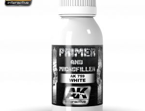 White Primer and Microfiller 100ml