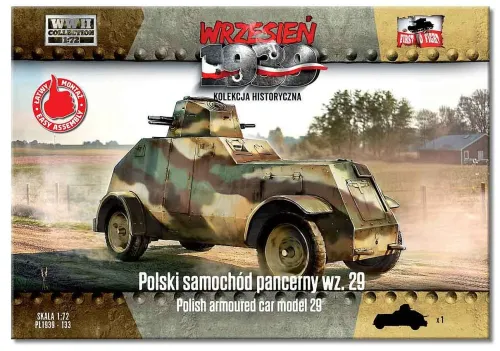 Polish armoured car model 29 1/72