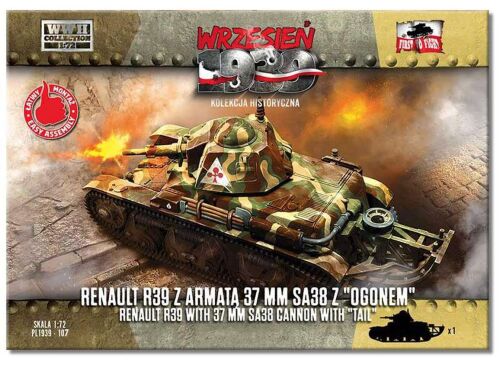 Renault R39 with SA38 cannon with 