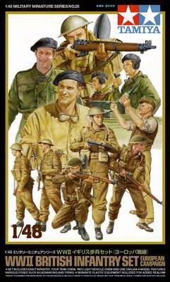 British Infantry Europe 1/48