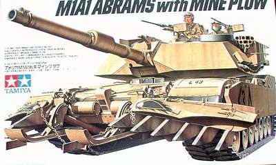 M1 A1 Abrams w/Mine Plow