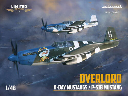 OVERLORD:D-DAY MUSTANGS Dual Combo 1/48