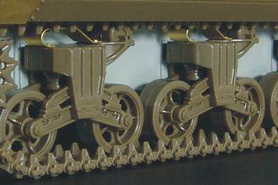 Track Skids for M1/M10 bogies (Tamiya)
