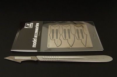 Stainless saw for scalpel holder No.4