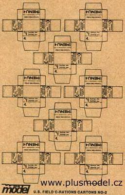 US Field C-Rations Cartons