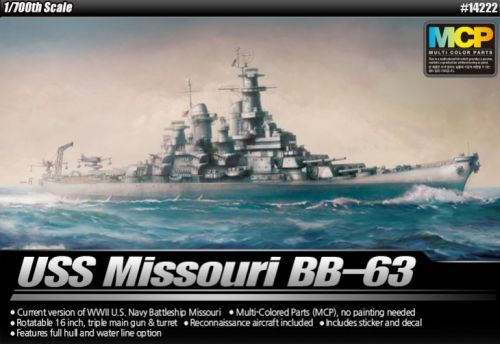 USS Missouri BB-63 1/700