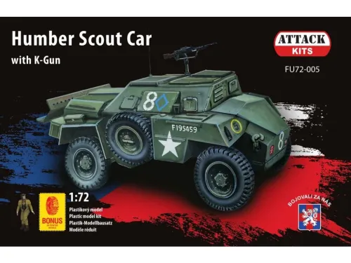 Humber Scout Car with K-Gun 1/72