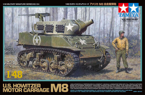 Howityer Motor Carriage M8 1/48