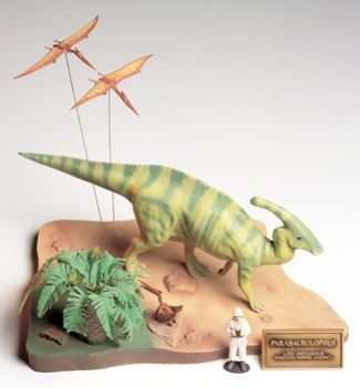 Parasaurolophus Diorama