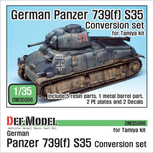 German Panzer 739(f)S35 Conversion set(T
