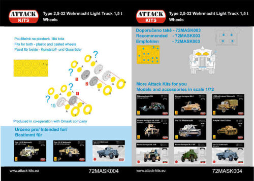 Mask-Type 2.5-3.2 Light Truck- Wheels