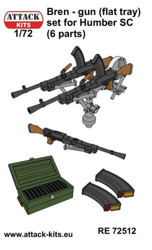 Bren-gun(flat tray) set for Humber SC(6