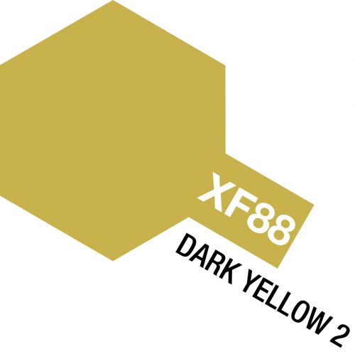 Tamiya XF-88 Dark Yellow 2/Tm.žlutá 2