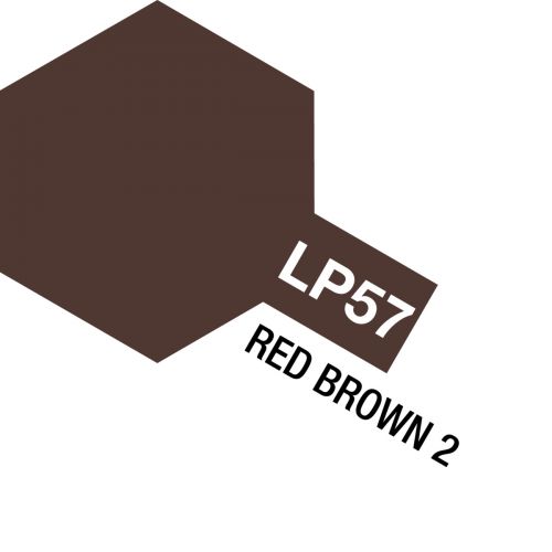 Tamiya LP-57 Red Brown 2/Červenohnědá 2