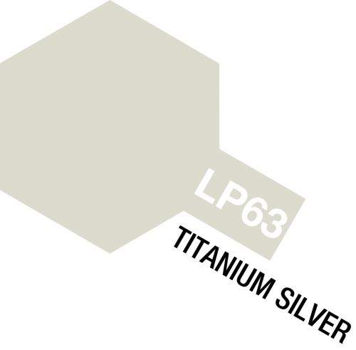 Tamiya LP-63 Titanium Silver/Stříbrná t.