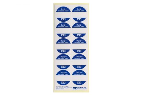 Cap Labels (Lacquer Paints)