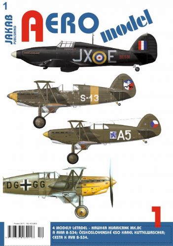AEROmodel 1 Hurricane+B-534     JAK