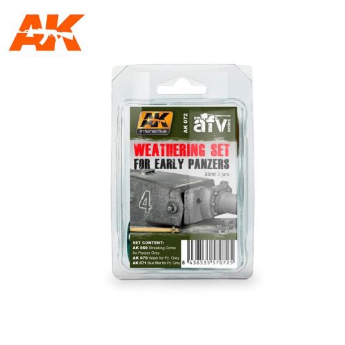 Weathering Set For Early Panzers
