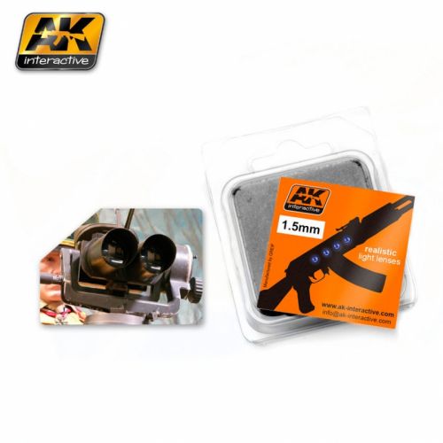 Čočka optiky 1,5mm