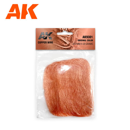 Copper Wire 0.07mm x 20grams ORIGINAL