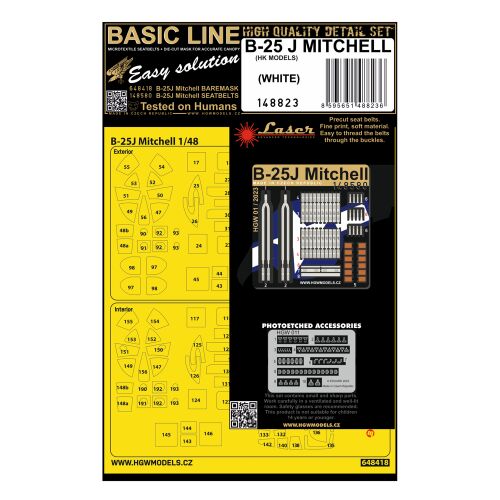 B-25J Mitchell(White) Basic Line