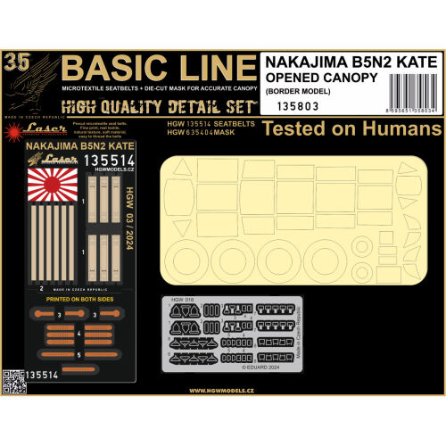 B5N2 Kate open canopy (laser)Basic Line