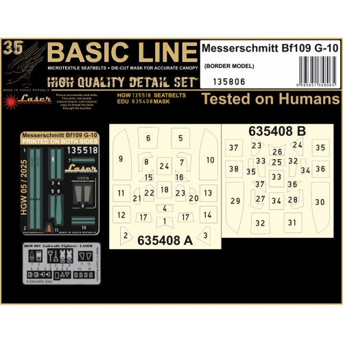 Messerschmitt Bf109G-10(laser)Basic Line