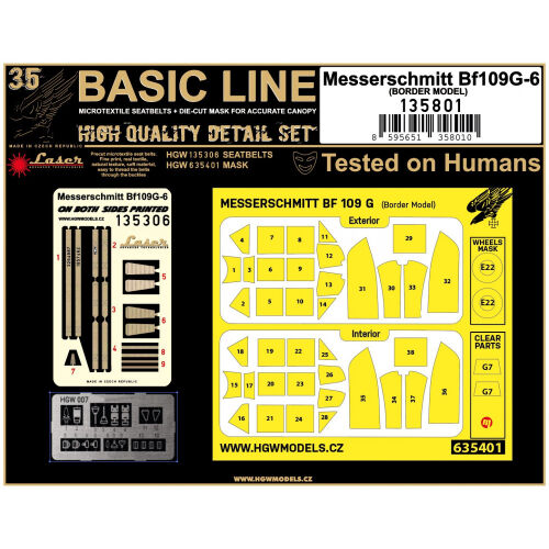 Messerschmitt Bf109G-6(laser)Basic Line