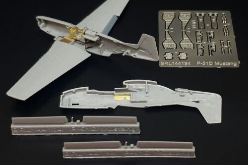 P-51D Mustang (Platz-Eduard-Bego) 1/144