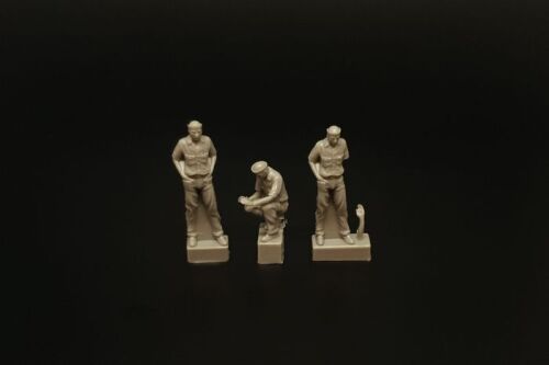 US Navy Sailors for WW2 Dioramas 1/144