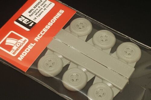 Spitfire 4 spoke wheels set (3 types of